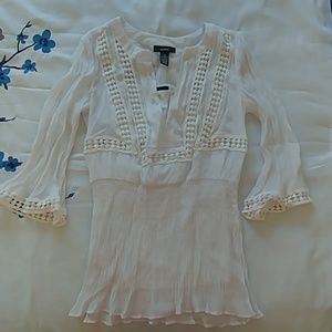 Blouse w/under tank top